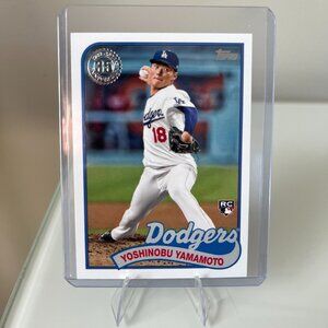 2024 Topps ‘89 - Yoshinobu Yamamoto (RC) #89B2-48